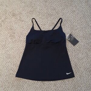 NIKE SWIM size SM black tank, $78, NWT